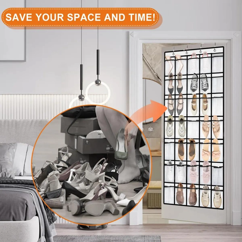 ORGANIZADOR COLGANTE DE 35 COMPARTIMENTOS PARA PUERTA - 5