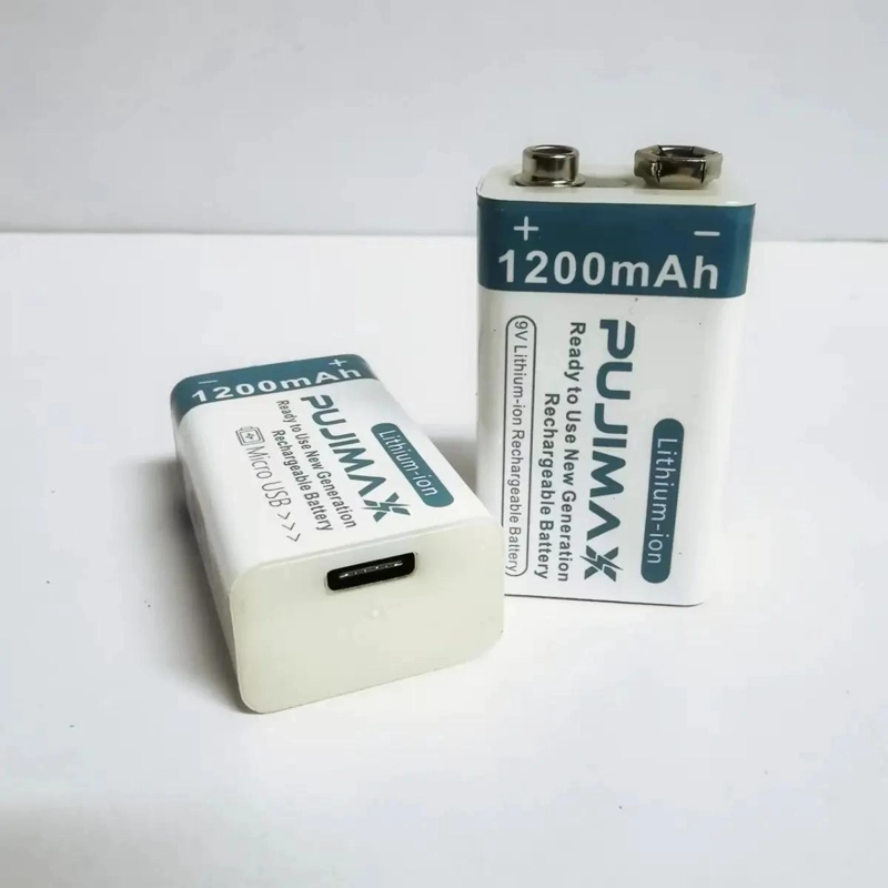 BATERIA RECARGABLE DE LITIO 9V 1200MAH PARA MULTIPLES USOS - 3