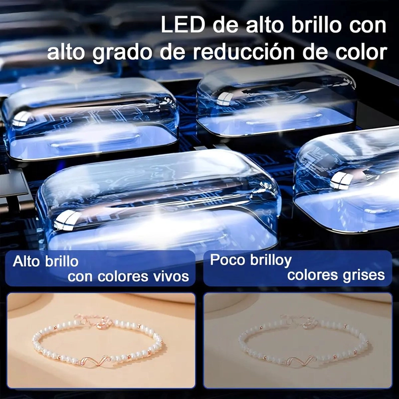 MINI ESTUDIO FOTOGRAFICO PLEGABLE CON ILUMINACION LED - 9