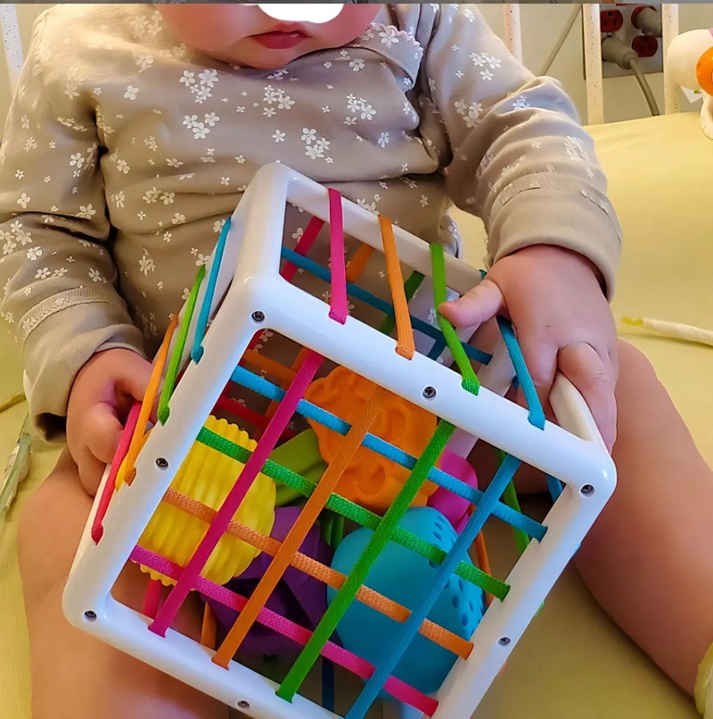CUBO INTERACTIVO DIDACTICO PARA DESARROLLO INFANTIL - 2