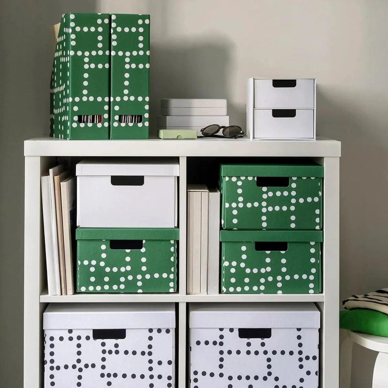 ARCHIVADOR DE CARTON RECICLADO PARA DOCUMENTOS Y REVISTAS - 7