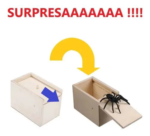 PACK DE 3 JUGUETES DE BROMA DE MADERA PARA NIÑOS - 4