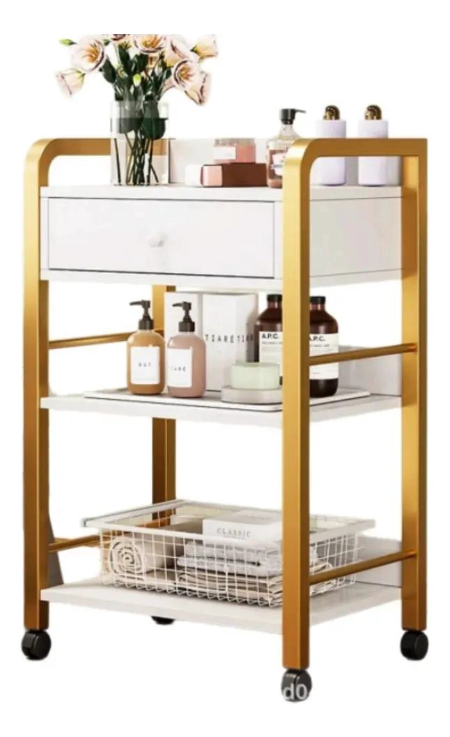 CARRITO ORGANIZADOR CON RUEDAS DE 3 NIVELES PARA ALMACENAMIENTO - 1