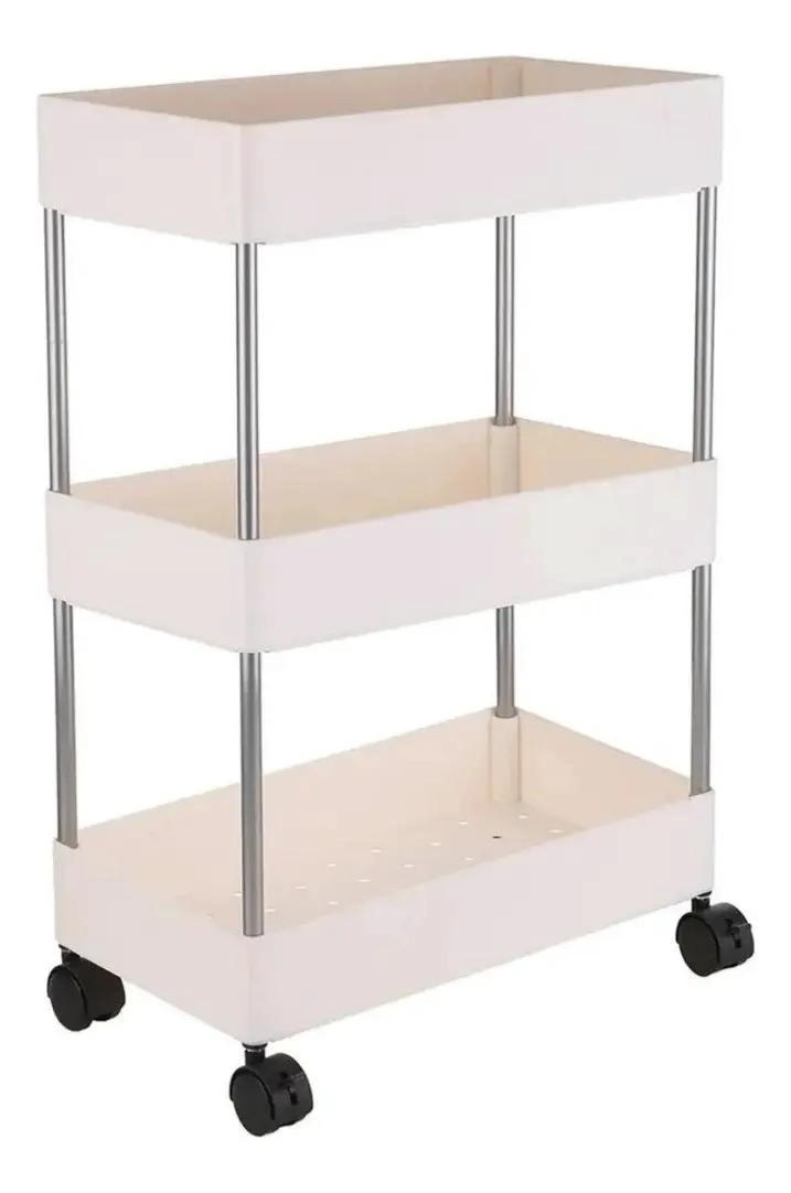 CARRITO ORGANIZADOR MULTIFUNCIONAL DE 3 NIVELES PARA HOGAR - 1