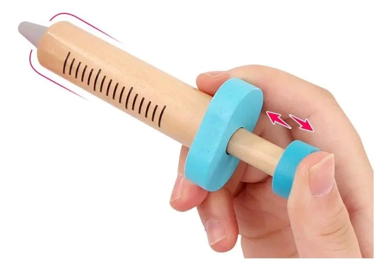 JUEGO DE MADERA MALETA DE DOCTOR CON ACCESORIOS EDUCATIVOS - 2