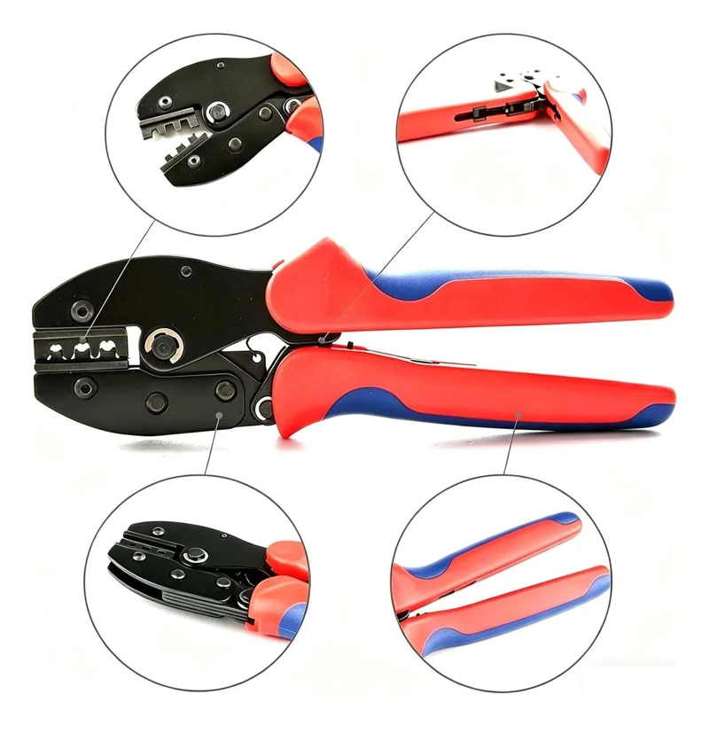 ALICATE CRIMPADOR PARA CONECTORES SOLARES MC4 - 7