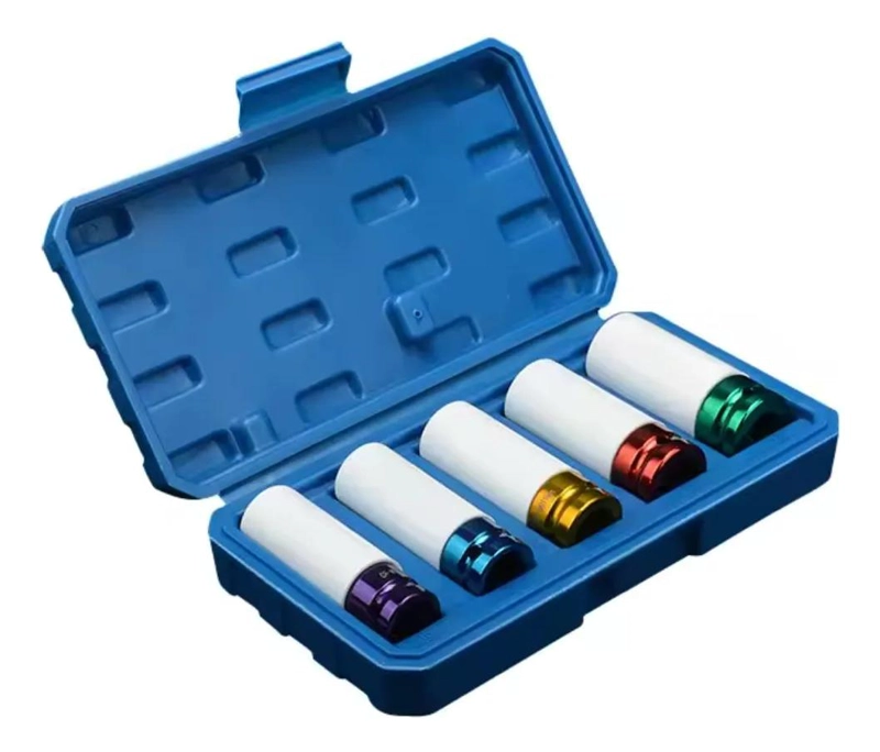 KIT DE TRANSPORTE DE PLASTICO AZUL 5 PIEZAS - 1