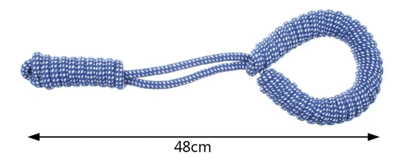 MORDEDOR CUERDA ESPIRAL RESISTENTE PARA PERROS PEQUEÑOS Y MEDIANOS - 4