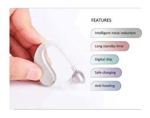 AUDIFONO RECARGABLE AJUSTABLE PARA MEJORAR LA AUDICION - 9
