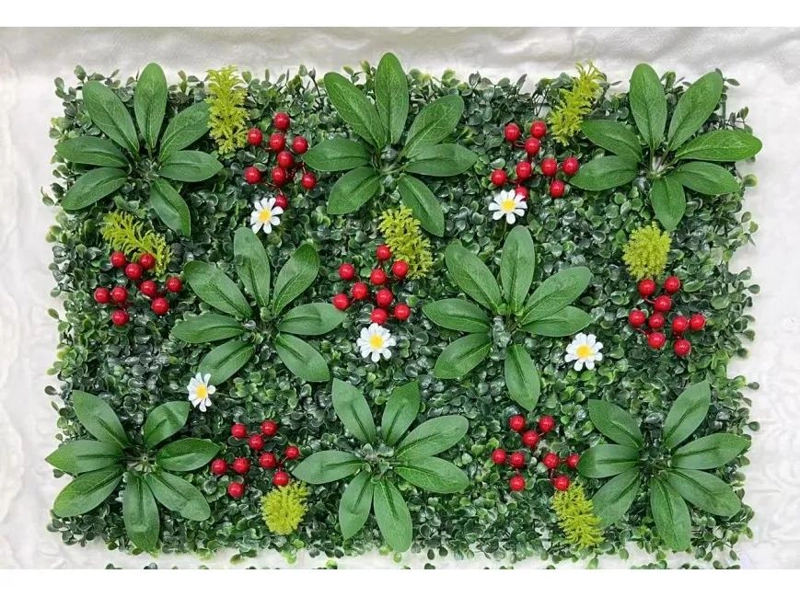 JARDIN VERTICAL ARTIFICIAL DE PLANTAS 60X40 CM PARA DECORACION - 8