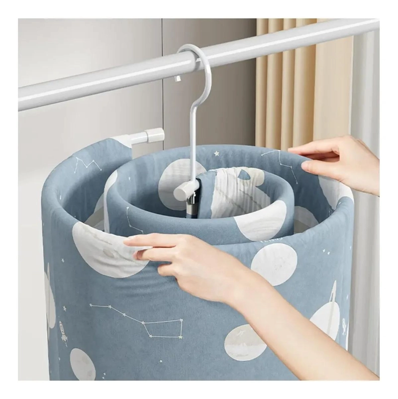 COLGADOR ESPIRAL PARA SECAR SABANAS Y ROPA DE CAMA - 6