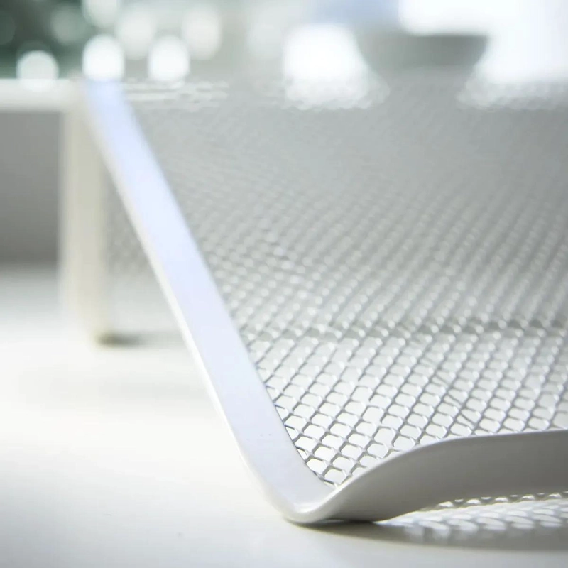 SOPORTE ELEVADOR PARA NOTEBOOK EN ACERO BLANCO 36X28X9 CM - 5