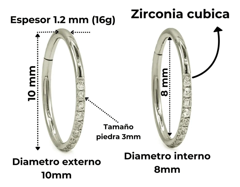 ARGOLLAS CLICKER DE TITANIO CON ZIRCONIA PARA PERFORACIONES - 2