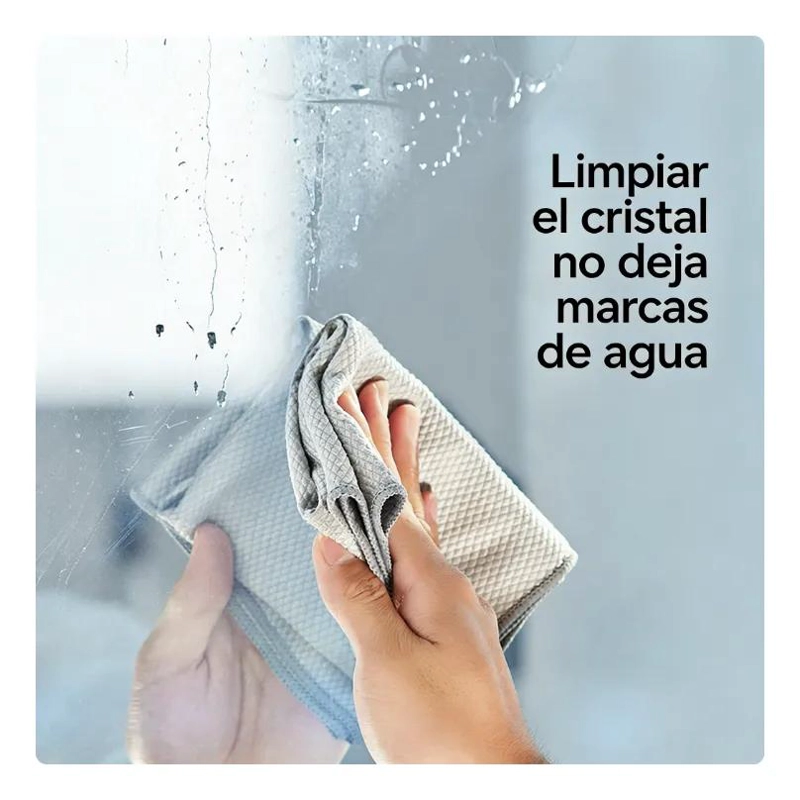 PAQUETE DE 5 PAÑOS DE COCINA DE MICROFIBRA 40X40 CM - 8