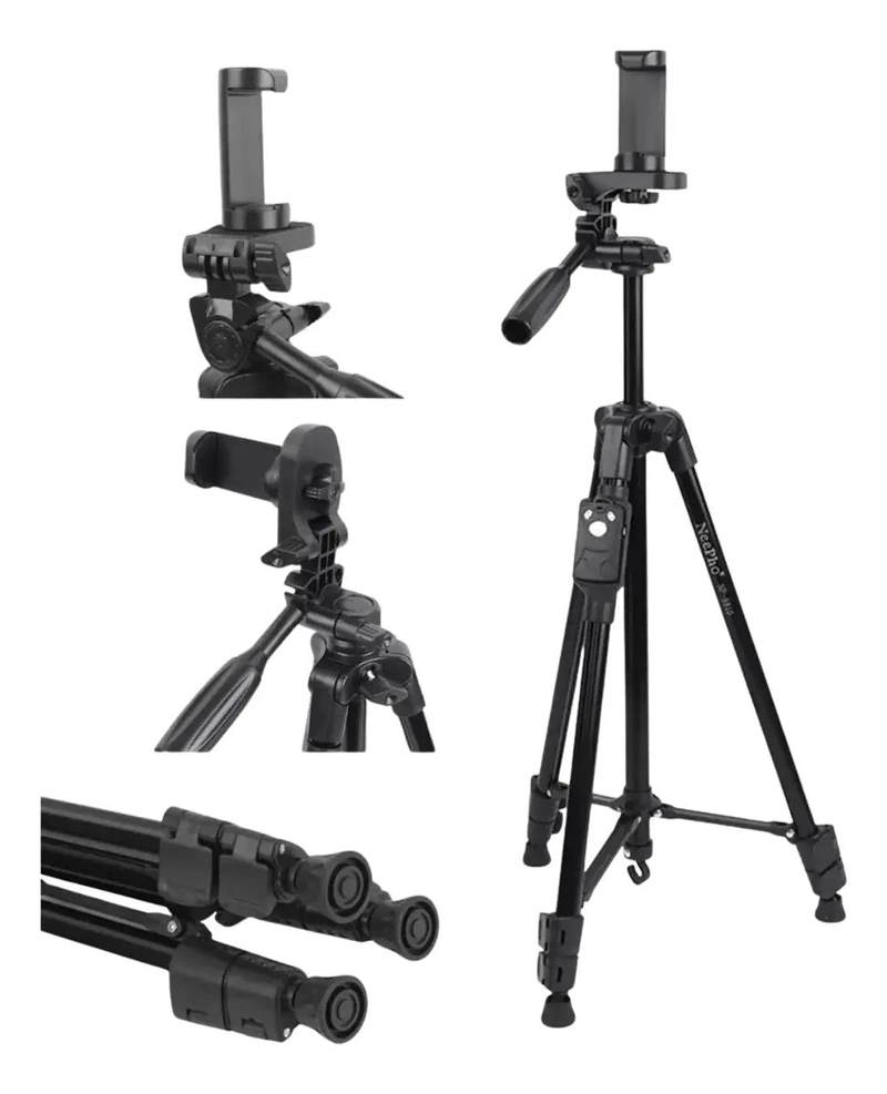 TRIPODE PROFESIONAL PARA CAMARA Y CELULAR CON CONTROL REMOTO - 6