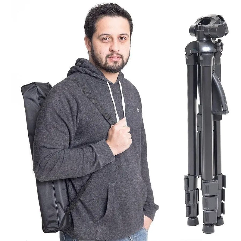 TRIPODE PROFESIONAL PARA CAMARA Y CELULAR CON CONTROL REMOTO - 7