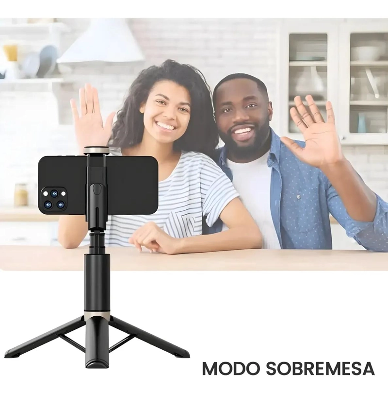 TRIPODE AJUSTABLE PARA SMARTPHONE CON CONTROL REMOTO - 7