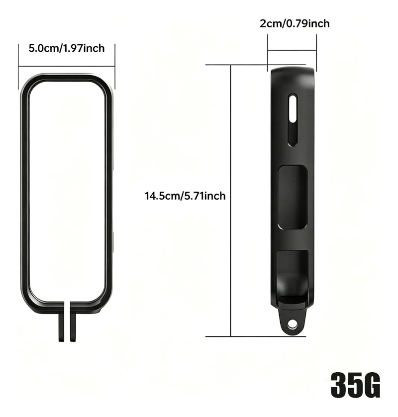 CARCASA RIGIDA PARA CAMARA CON MONTURA Y ADAPTADOR - 2