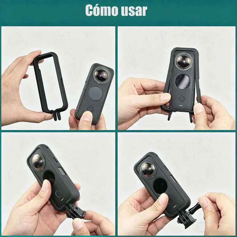 CARCASA RIGIDA PARA CAMARA CON MONTURA Y ADAPTADOR - 5