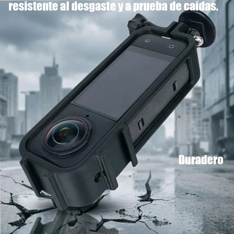 CARCASA RIGIDA PARA CAMARA CON MONTURA Y ADAPTADOR - 8