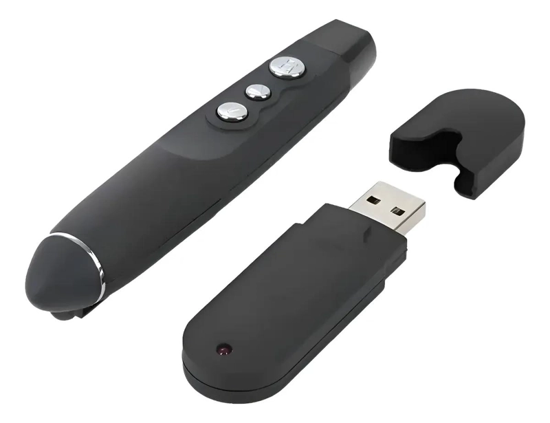 PUNTERO LASER INALAMBRICO PARA PRESENTACIONES CON ESTUCHE - 1