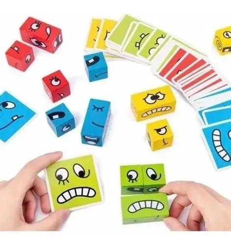 PUZZLE DE MADERA PARA RECONOCIMIENTO DE EMOCIONES - 1