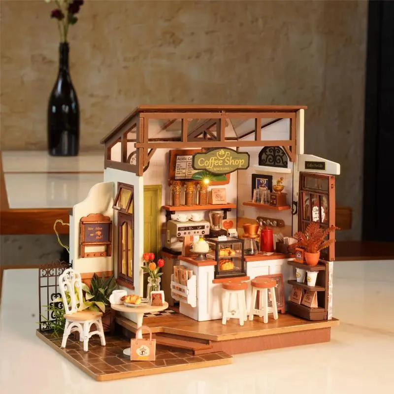 PUZZLE 3D CAFE  SLOW LIFE PARA DISFRUTAR EN CASA - 2