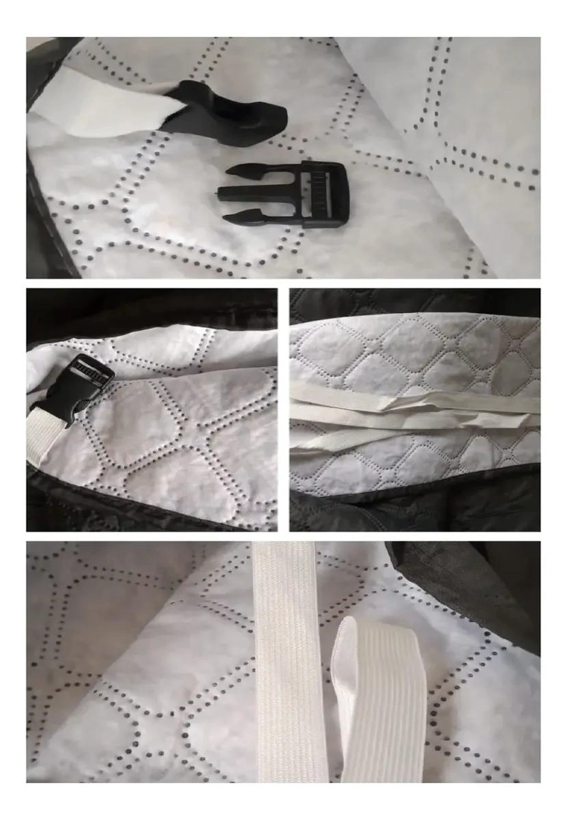 FUNDA IMPERMEABLE PARA SOFA DE 3 CUERPOS CON SUJETADORES - 3