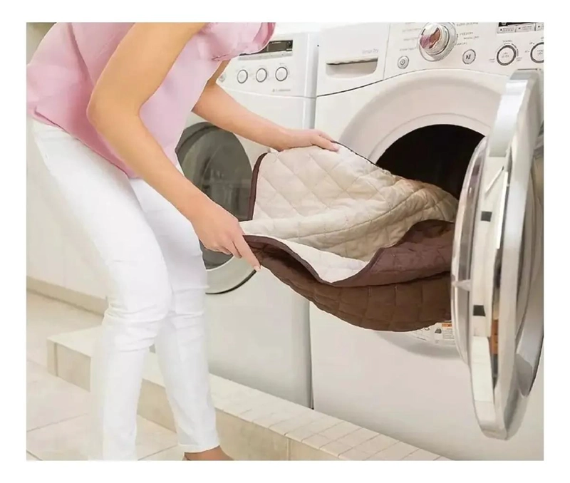 FUNDA IMPERMEABLE PARA SOFA DE 3 CUERPOS CON SUJETADORES - 7