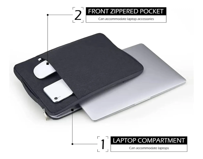 FUNDA IMPERMEABLE PARA NOTEBOOKS DE 13 A 14 PULGADAS - 2
