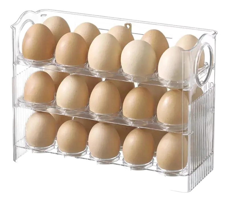 ORGANIZADOR DE HUEVOS PARA 30 UNIDADES CON VENTILACION - 2