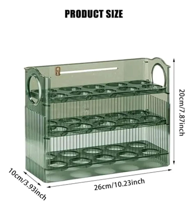 ORGANIZADOR DE HUEVOS PARA 30 UNIDADES CON VENTILACION - 5