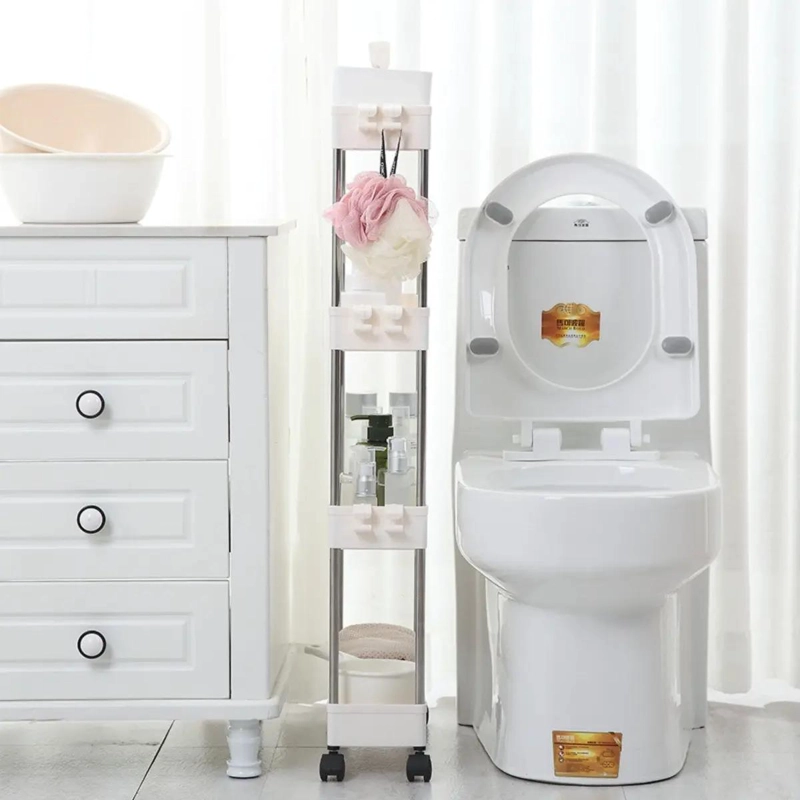 CARRITO ORGANIZADOR 4 NIVELES DELGADO PARA COCINA Y BAÑO - 5