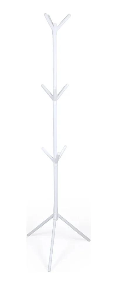 PERCHERO DE PIE MODERNO 165 CM COLOR BLANCO - 2