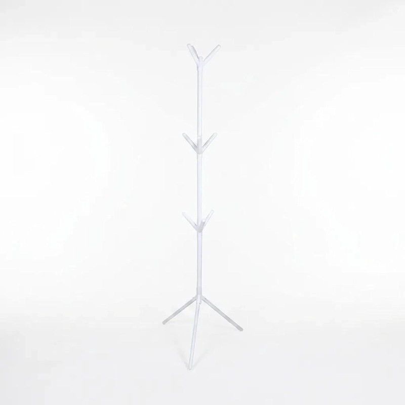 PERCHERO DE PIE MODERNO 165 CM COLOR BLANCO - 3