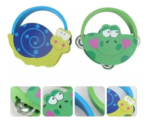 CONJUNTO DE INSTRUMENTOS MUSICALES DE MADERA PARA NIÑOS - 5