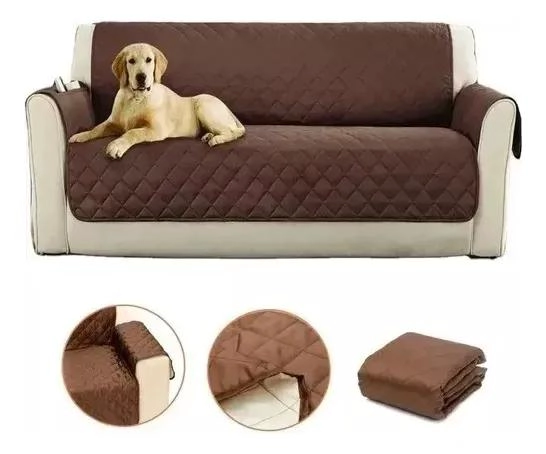 FUNDA IMPERMEABLE REVERSIBLE PARA SILLON DE 3 CUERPOS - 1