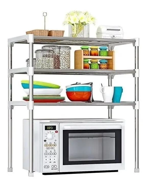ORGANIZADOR AJUSTABLE DE COCINA Y BAÑO CON 3 NIVELES - 2