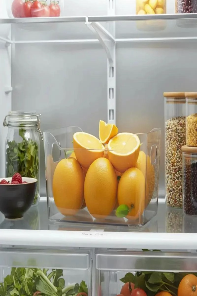 SET DE ORGANIZADORES ACRILICOS PARA REFRIGERADOR Y DESPENSA - 3