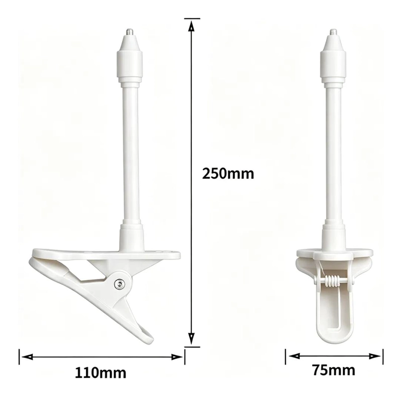 SOPORTE FLEXIBLE CON CLIP PARA CAMARAS Y MONITORES DE BEBE - 2