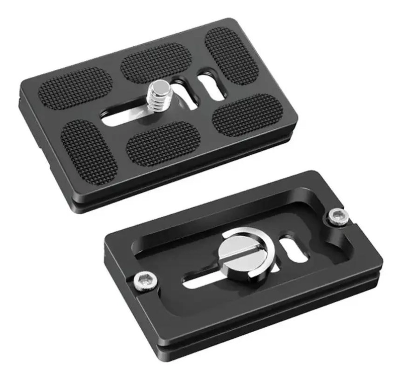 PLACA DE LIBERACION RAPIDA PARA TRIPODE CON TORNILLO 1/4 - 1
