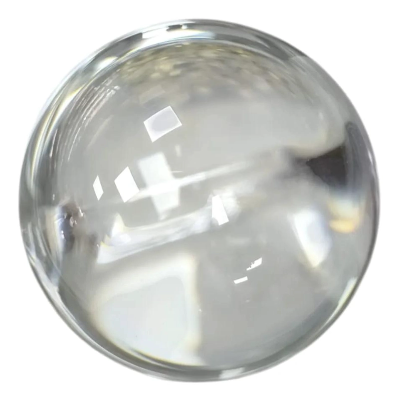 ESFERA DECORATIVA DE VIDRIO CON BASE IDEAL PARA DECORAR ESPACIOS - 2