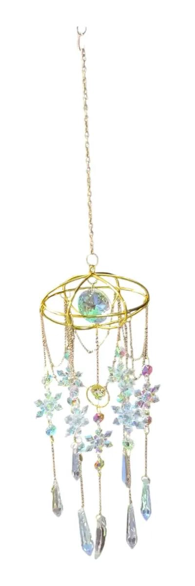 ADORNO DECORATIVO ATRAPASOL DE VIDRIO PARA INTERIORES 62CM - 1