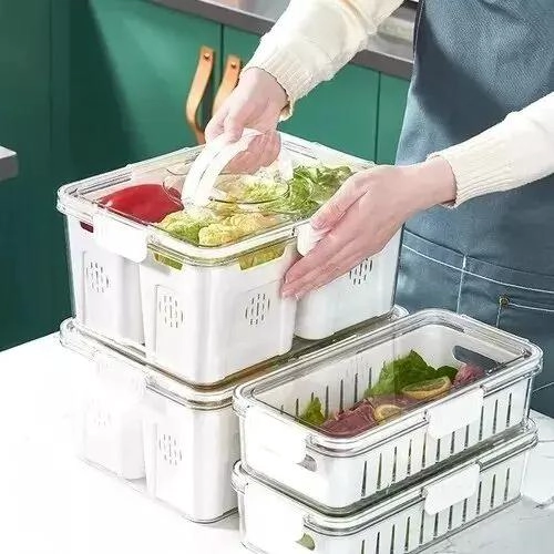 CONTENEDOR RECTANGULAR PARA REFRIGERADOR CON TAPA - 2