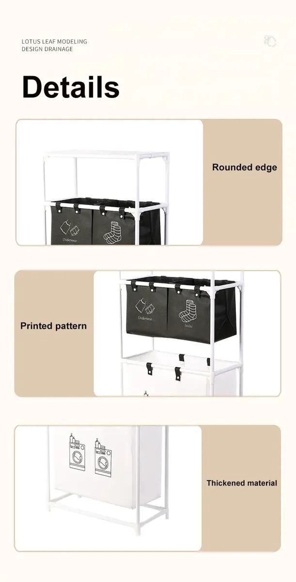 CESTO ORGANIZADOR MULTIUSOS PARA ROPA Y JUGUETES - 5