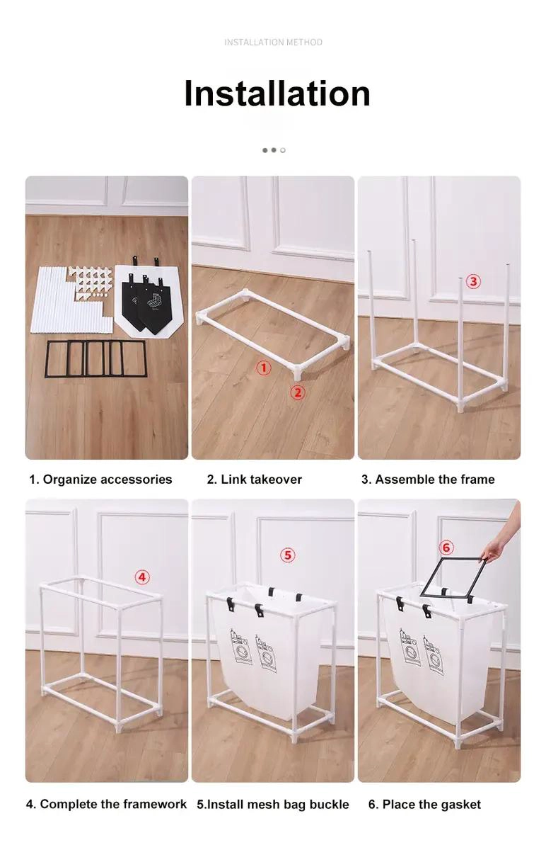 CESTO ORGANIZADOR MULTIUSOS PARA ROPA Y JUGUETES - 7