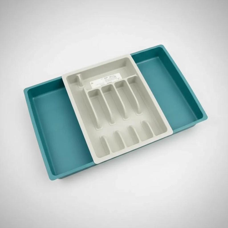 ORGANIZADOR DE CUBIERTOS EXPANDIBLE CON 8 COMPARTIMENTOS - 2
