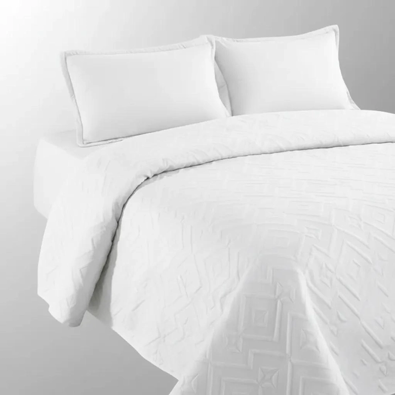CUBRECAMA VERANO 1.5 PLAZAS TIPO QUILT SUAVE Y COLORIDO - 4