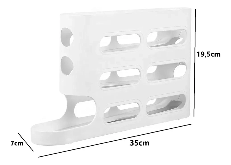 DISPENSADOR DE HUEVOS PARA REFRIGERADOR CON CAPACIDAD DE 30 UNIDADES - 3