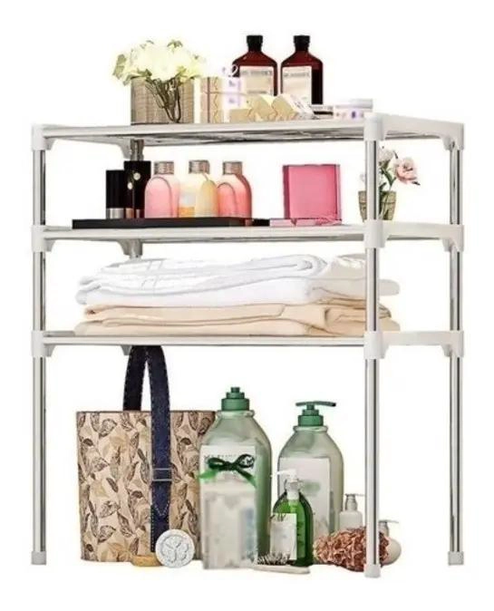 ORGANIZADOR AJUSTABLE DE COCINA Y BAÑO CON 3 NIVELES - 1